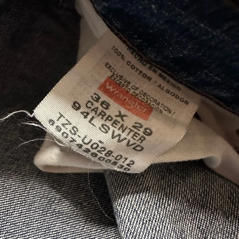 2000s Wrangler Carpenter Jeans 36x29